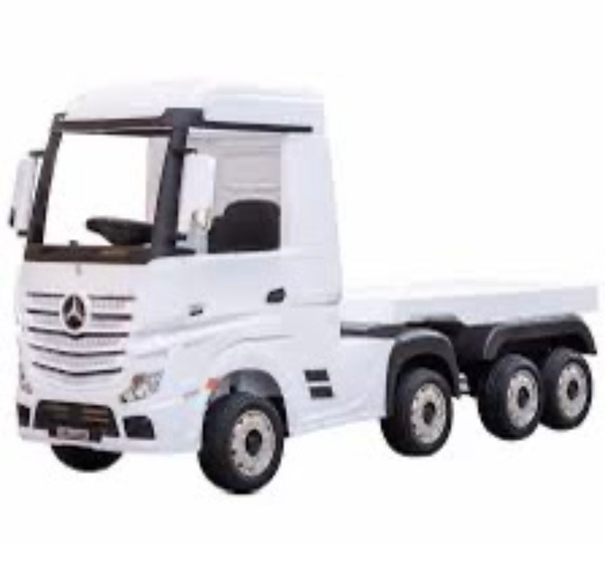 24v Mercedes lorry with trailer