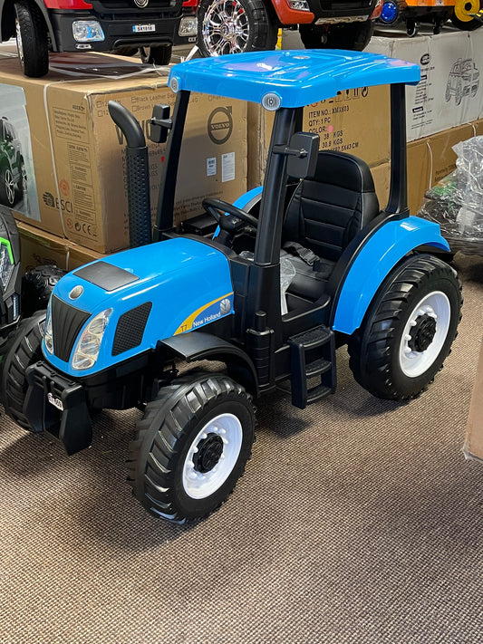 New Holland 24v ride on tractor